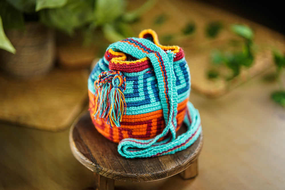 Handmade Multicolor Wayuu Bag