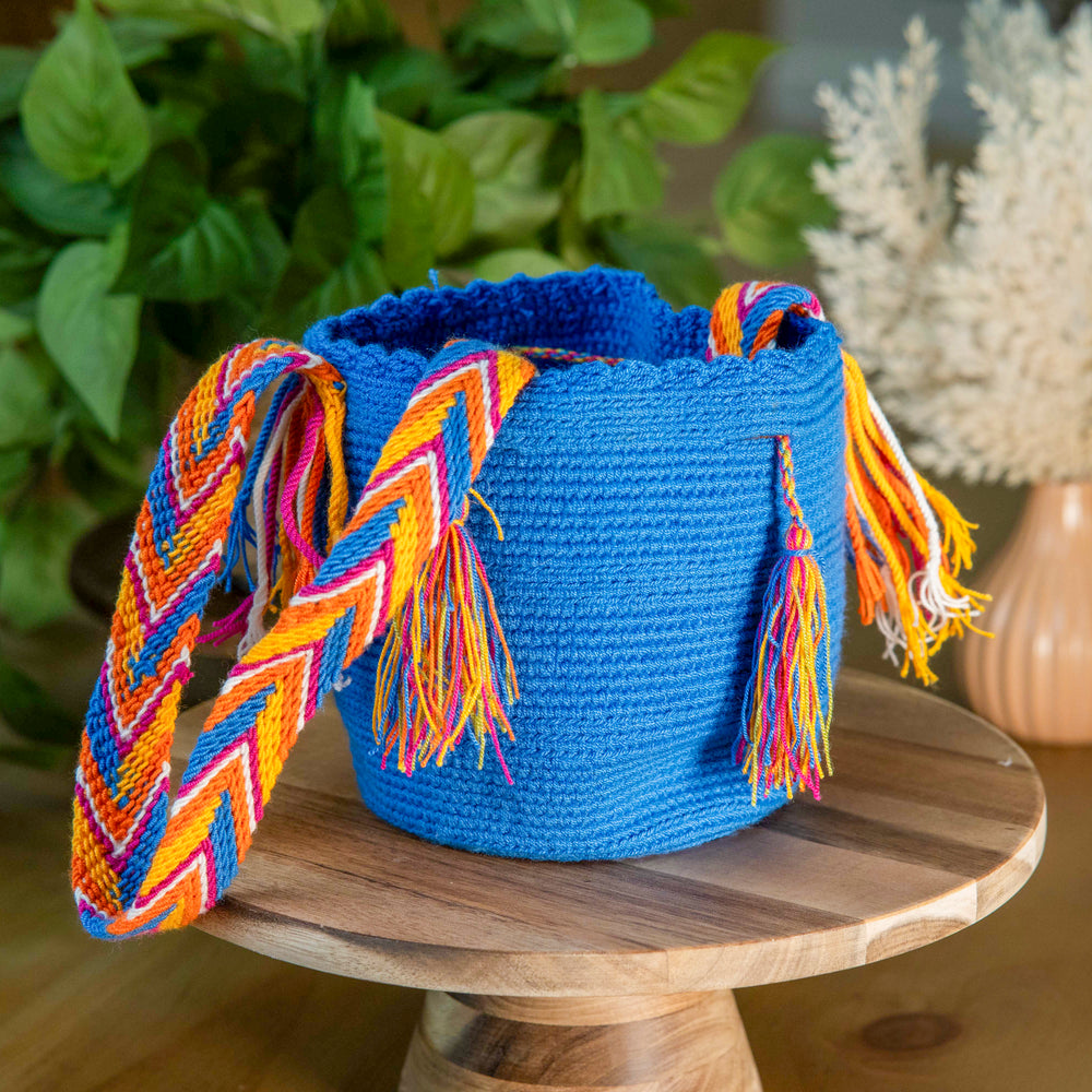 HANDMADE WAYUU COLOMBIAN BAG - SMALL #003