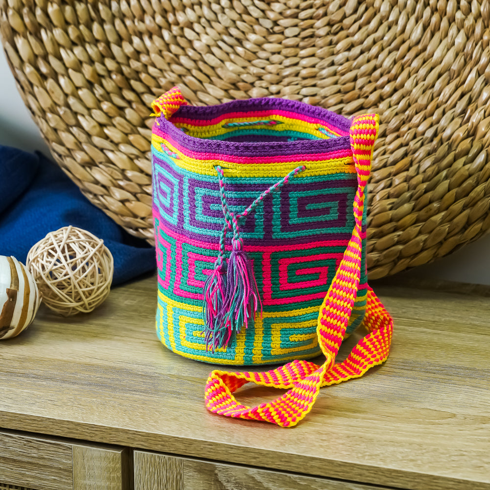 Colombian Handmade Bag (Wayuu - Model #8)