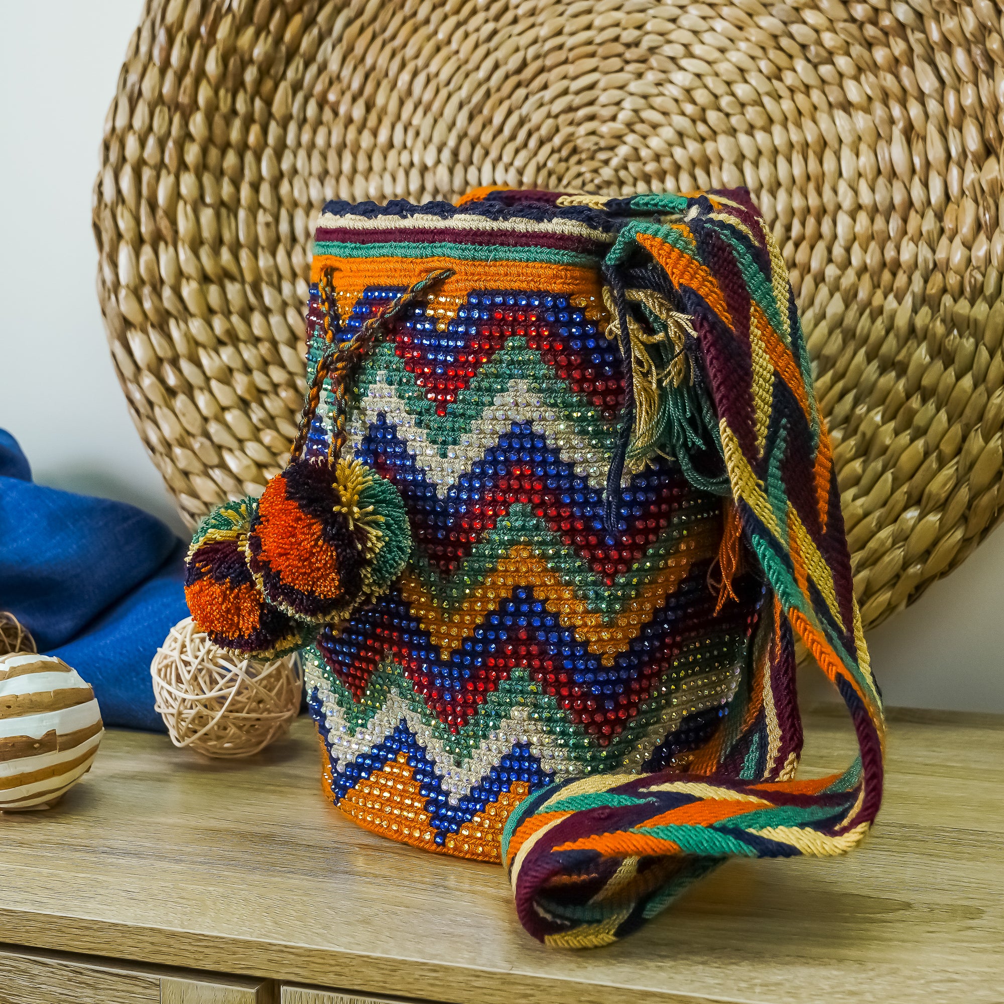 Colombian Handmade Bag (Wayuu - Model #10)